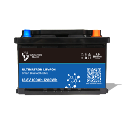 BATTERIE ULTIMATRON LiFePO4 Lithium 12.8V 100Ah