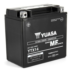 BATTERIE MOTO YUASA YTX14BS