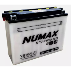 BATTERIE MOTO NUMAX 12V  16 Ah YB16AL-A2