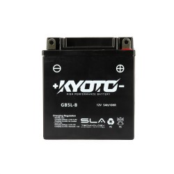BATTERIE  MOTO KYOTO YB5L-B 12V 5Ah