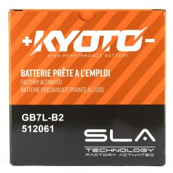 BATTERIE MOTO KYOTO YB7LB2 12V 8Ah 110CCA