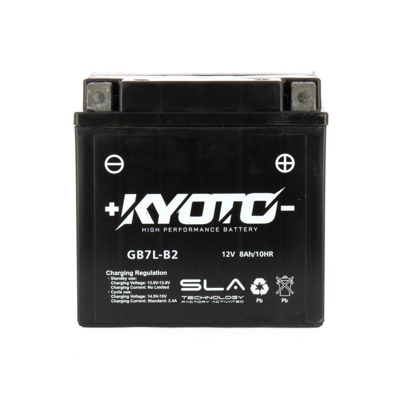 BATTERIE KYOTO YB7LB2 12V 8Ah 110CCA BATTERIE KYOTO YB7LB2 12V 8Ah 110CCA