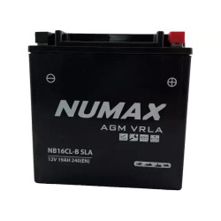 BATTERIE MOTO NUMAX YB16CL-B 12V 19Ah 240A
