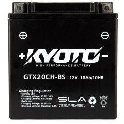 BATTERIE MOTO KYOTO YTX20CH-BS 12V 18Ah 230A