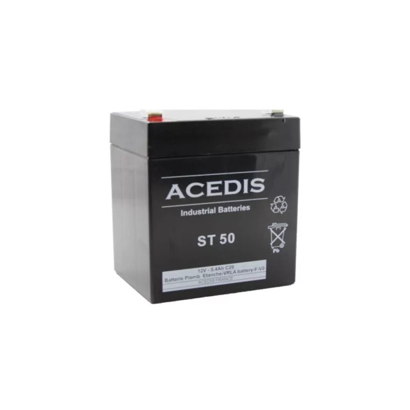 BATTERIE PB AGM ACEDIS 12V 5.4Ah VO BATTERIE PB AGM ACEDIS 12V 5.4Ah VO