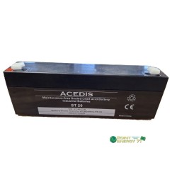 BATTERIE PB AGM ACEDIS 12V 2.3AH V0  ST20