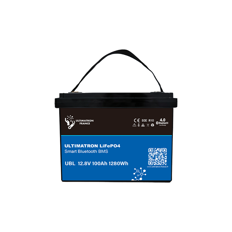 BATTERIE ULTIMATRON LiFePO4 Lithium 12.8V 100Ah UBL-12-100-PRO