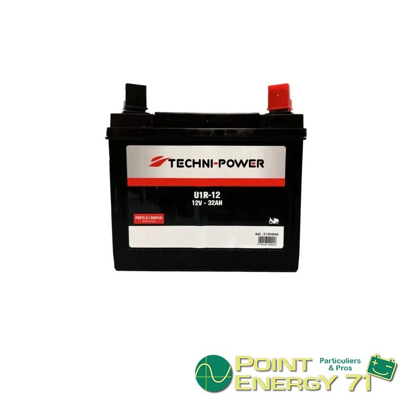 BATTERIE TONDEUSE 12V 32AH TYPE U1R-9