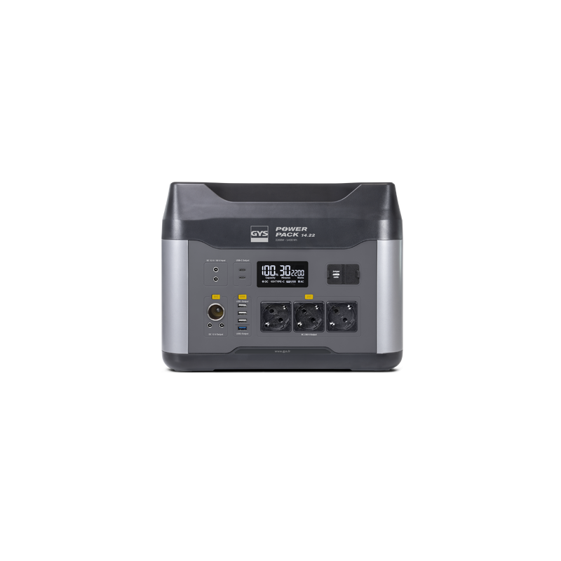 STATION D'ENERGIE GYS 14.22 2200 WATTS + 1 PANNEAU 100W OFFERT