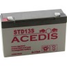 BATTERIE ACEDIS AGM 6V 13.3Ah STD13S