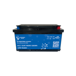 BATTERIE ULTIMATRON LiFePO4 Lithium 12.8V 100Ah