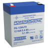 BATTERIE AGM POWERSONIC PG-12V6 F2 12V 5.4Ah