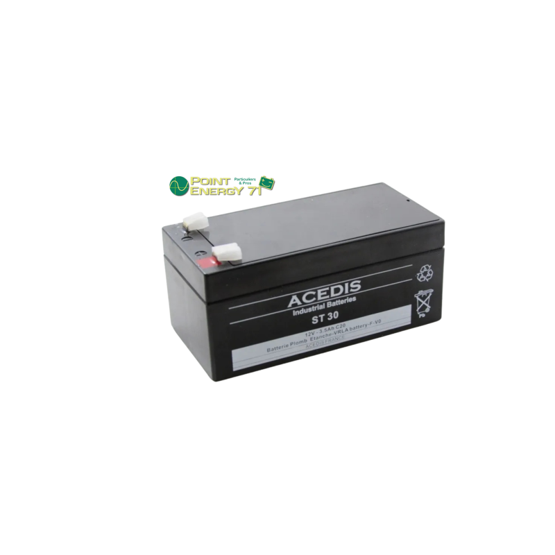 BATTERIE AGM  ACEDIS 12V 3.5AH V0