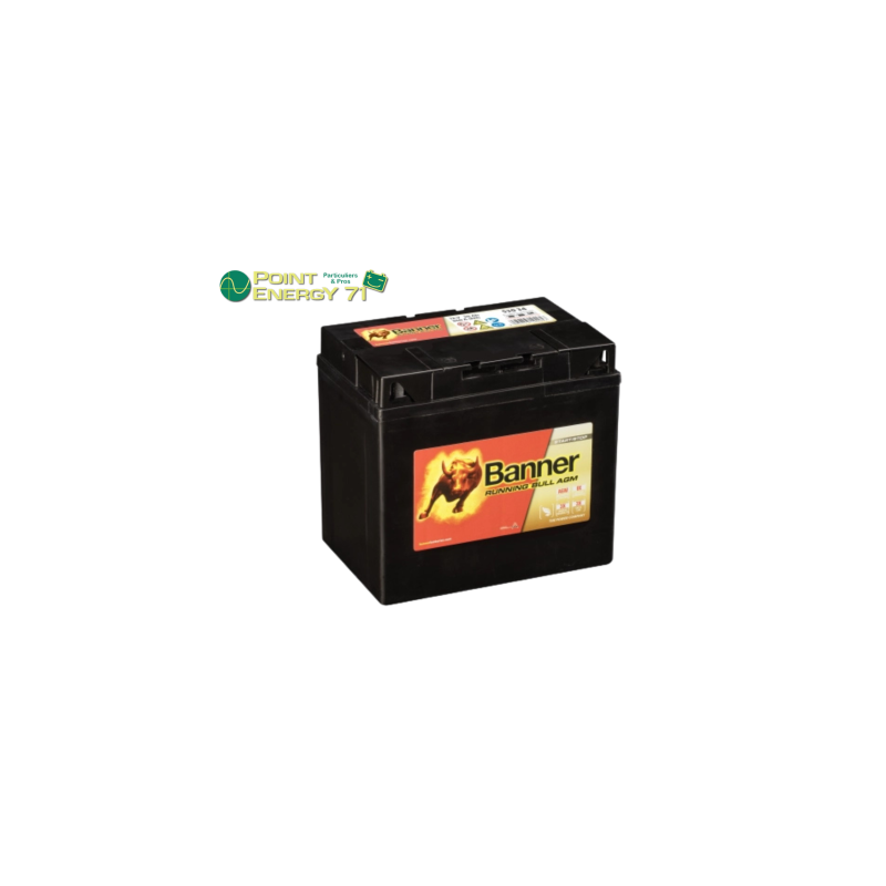 BATTERIE BANNER 12V 30Ah 360A 53034 AGM