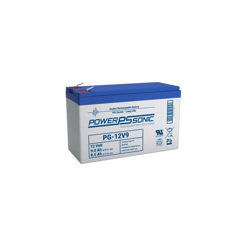 BATTERIE POWERSONIC 12V 9Ah PG-12V9