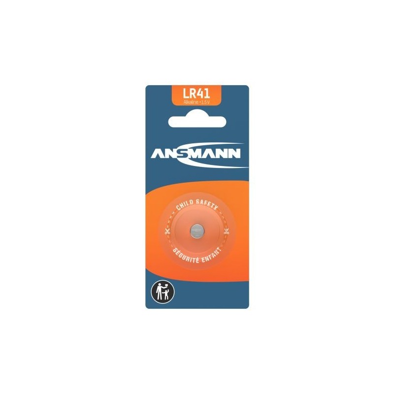PILE BOUTON LR41 1.5V  AG3 / GP192 / 392