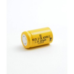 ACCU NiCd 2/3A 1.2V 650mAh FT